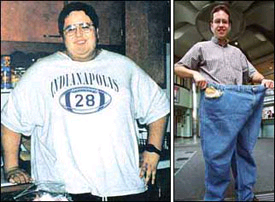 Jared, the guy who lost 235 lb by eating Subway